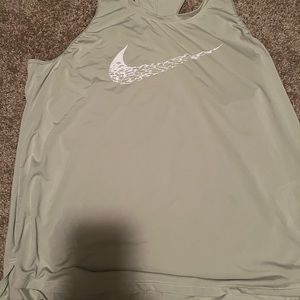 Green Nike Gym Top, Size XL